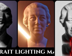 Blender��ά������ܵƹⲼ����Ⱦ�̳�  Portrait Lighting Masterclass