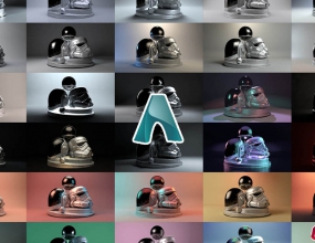�ر�C4D��ŵ����Ⱦ������ƹ�HDR������ȾԤ�� Arnold Light Suite 2.0