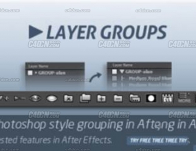 AEʱ��������PSDͼ����ʽͼ�����ֹ����ű� Layer Groups v2.20