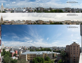 ��ѹ�Ī�������Ī˹���ľ�ȫ������������ͼ���� PANORAMAS OF MOSCOW FROM THE REGI