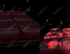 C4D��� ���嶯��ѧ�Ż���ǩ��� AoB PLAVelocity v0.8 Cinema 4d R15