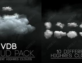 C4D Octane��Ⱦ�������� VDB Clouds Pack