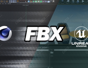 UE4D����FBXģ�ͽű� C4D to UE4 Script