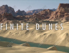 C4DԤ�� ɳĮ����Ԥ�����ɰ� Infinite Dunes for Cinema 4D
