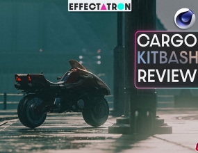 [������Ļ]���C4D+Redshift��Kitbash3D��Cargo���г�ʵ�����о��̳�