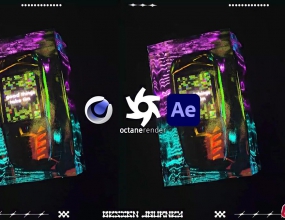 C4D���AE����������������ֻ������˶�����Ⱦ�̳�(Octane)