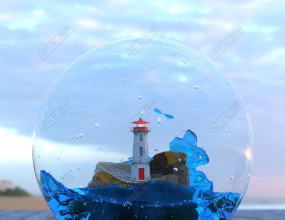 C4D�����������ѩ����ģ��