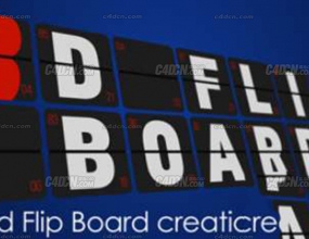 AE����ͼƬ���ٷ�תת�������ű� 3D Flip Board v1.0