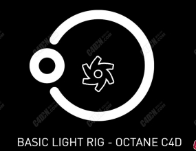Octane��Ⱦ����������C4D�ű�Ԥ�� Basic light rig for Octane Cinema 4D V1.1
