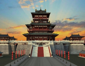 ���������ǹ��¥��ά��ģ��Cinema 4D��VRay��