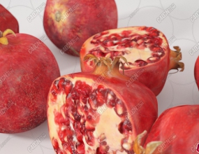 ʯ��ˮ��ģ�� Pomegranate Fruit model