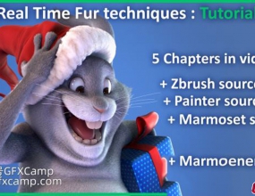 ZBrush+Substance 3D Painterдʵ����ë��ģ����Ⱦ�̳�