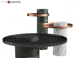 ����¾��߿�������ϵ���ز�ģ������ SALUTE SIDE TABLE COFFEE TABLE COLLECTION