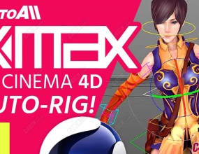 C4D������ɫ�����󶨲�� IKMAX v1.0 for Cinema 4D
