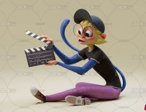 ZBrush+Maya+Painter��ͨ���ӵ�Ӱ���������ɫ��ģ���ʽ̳�